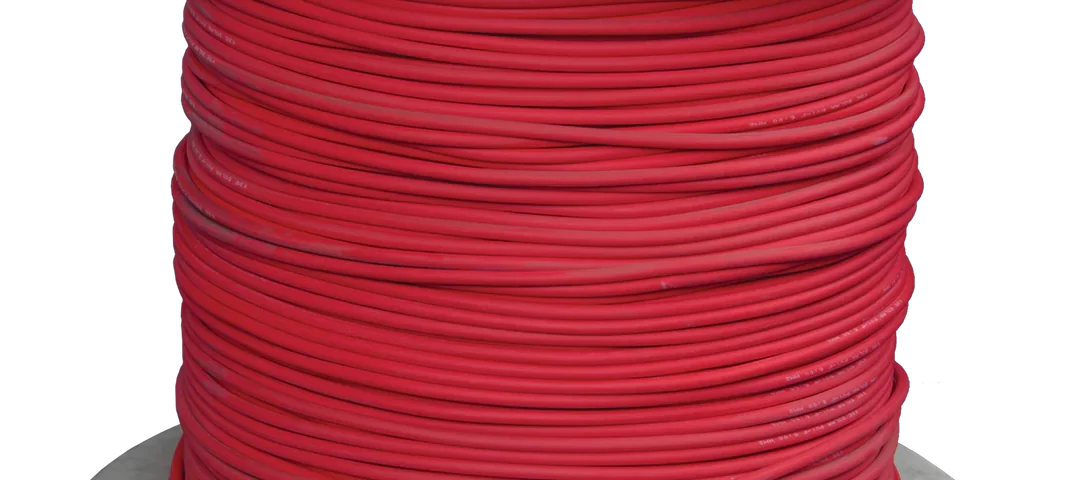CABLE SOLAIRE 6MM ROUGE