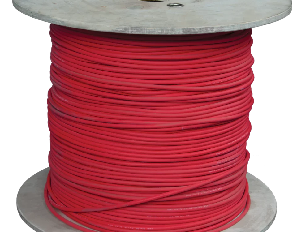 CABLE SOLAIRE 6MM ROUGE